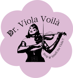 Dr. Viola Voilà Stop and Smell the Viola Sticker